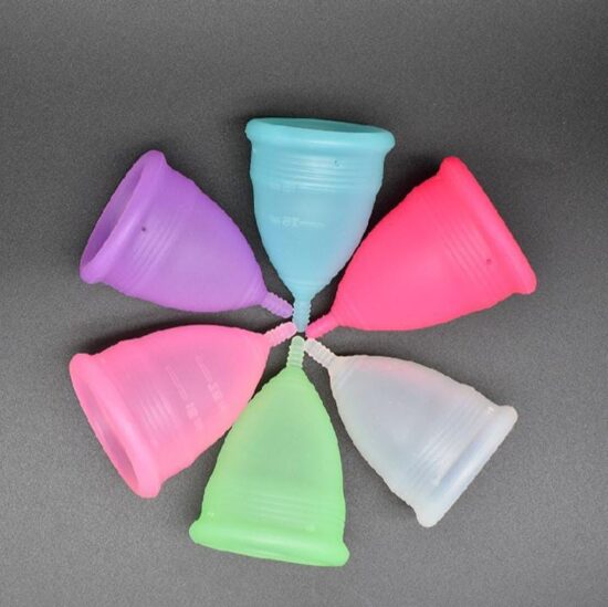 Comfort Flow – Bell Shaped Collapsible Menstrual Cup for Regular to Heavy Flow | FDA Approved, Reusable, Soft Silicone Design - Image 3
