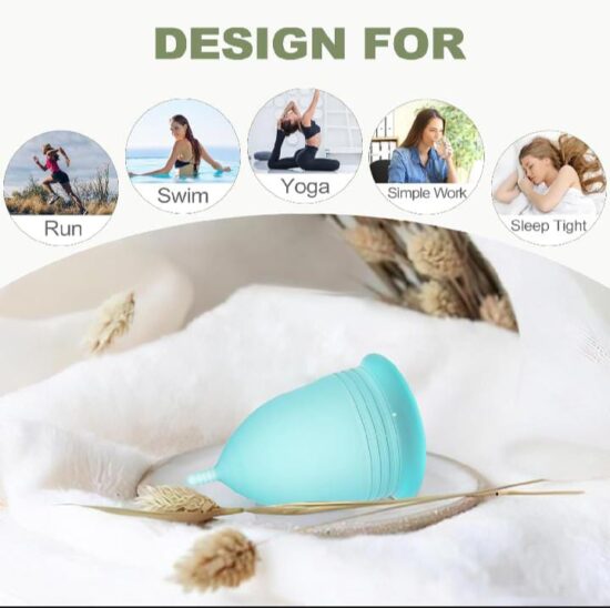 Comfort Flow Silicone Reusable FDA-Approved Menstrual Cup - Image 3