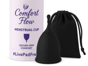 Comfort Flow Silicone Reusable FDA-Approved Menstrual Cup