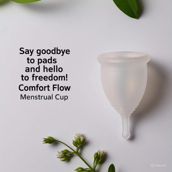 Comfort Flow Cup – Best Menstrual Cup in Pakistan | FDA Approved & Eco-Friendly