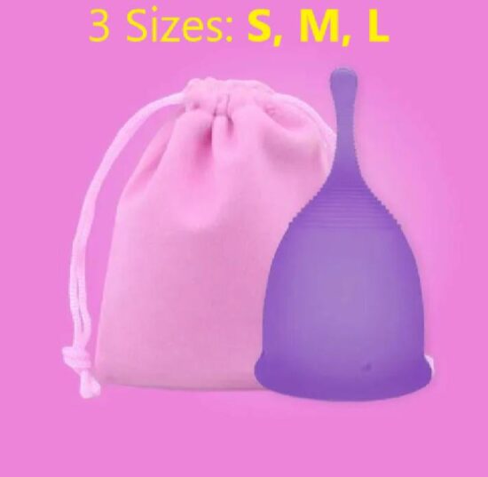 Comfort Flow Menstrual Cup – Long-tail Period Solution | FDA Approved, Medical Grade Silicone, Leak-Proof & Eco-Friendly - Image 2